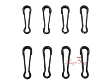 50pcs Fishing Hawaiian Snaps Quick Change Swivels 25LB Baits Lures Clip Tackle