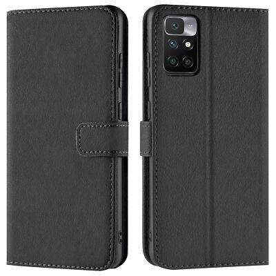 Wallet Case für Xiaomi Redmi 10 Handy Book Cover Flip Tasche Schutzhülle slim