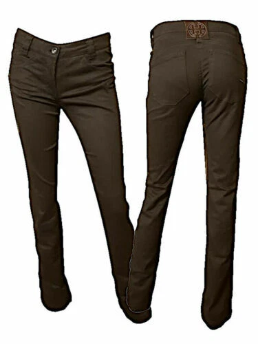 Vaqueros de mujer marrones