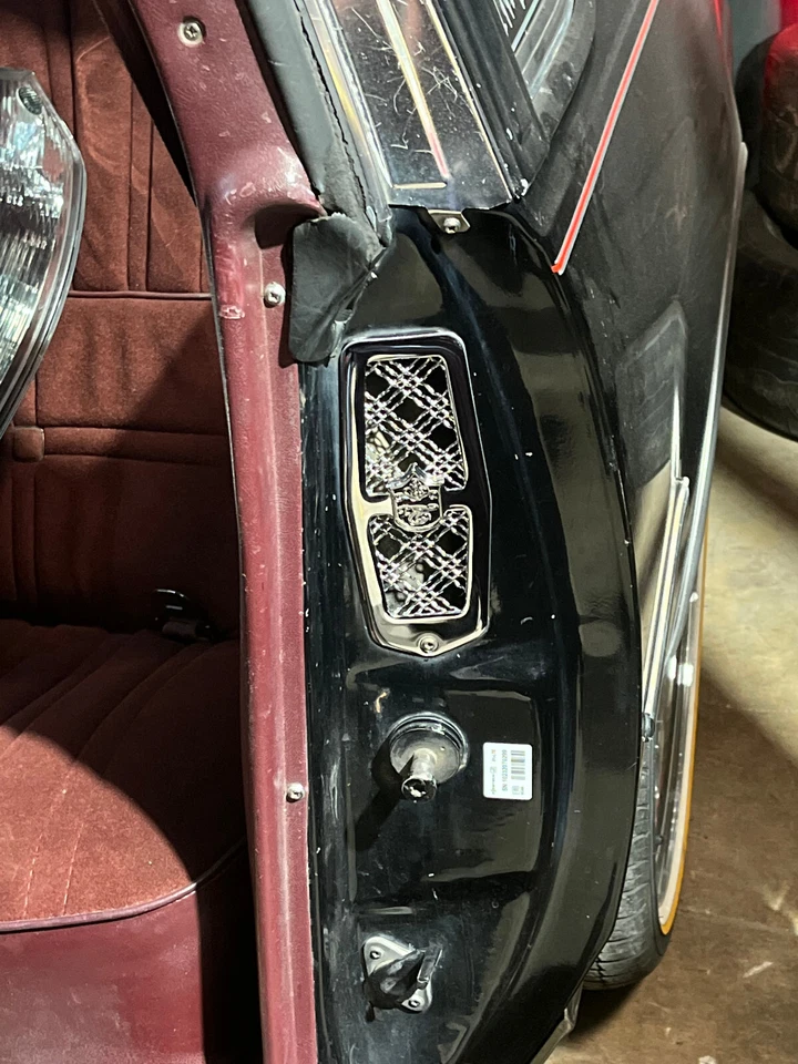 Вентиляционные отверстия дверного косяка G BODY для Chevy Malibu El Camino Monte Carlo хромированная сетка Tiarra - Изображение 2 из 4