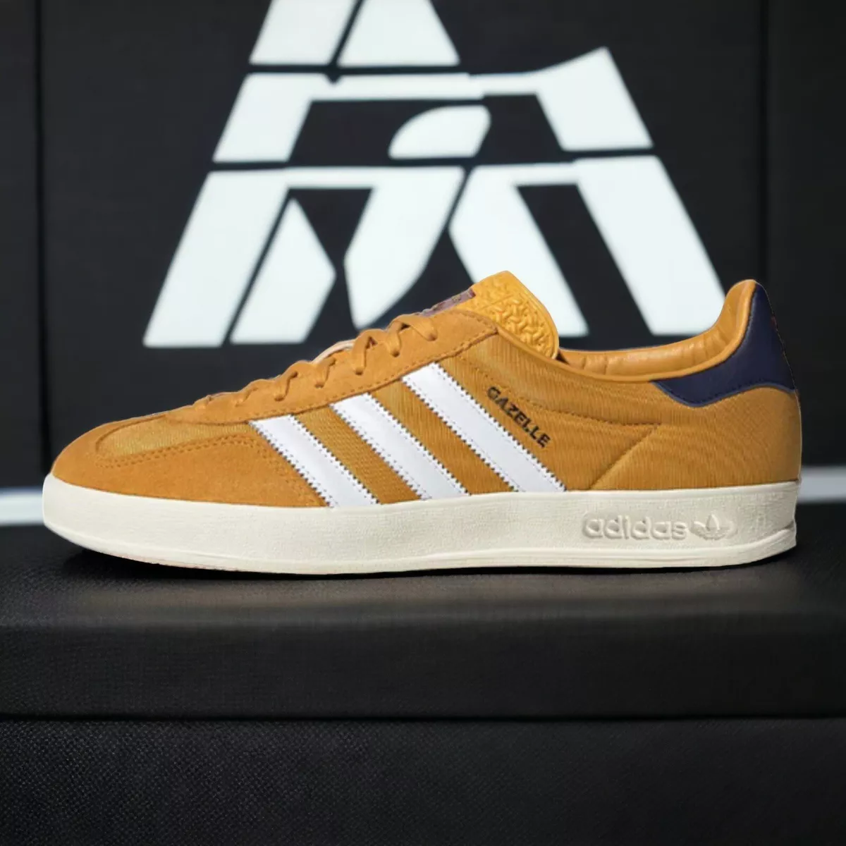 Adidas gazelle yellow shop mens