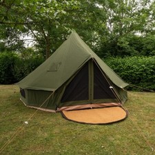 4M Bell tent with chimney