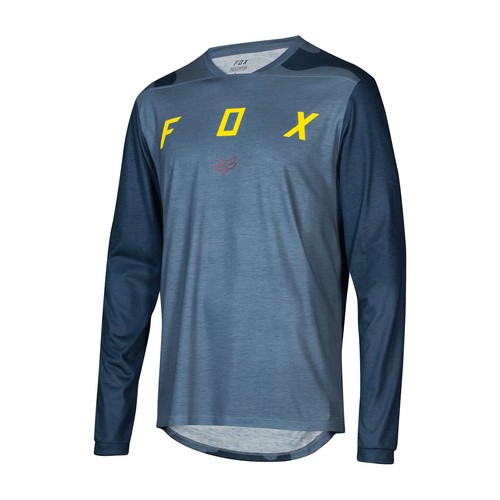 Maglia manica lunga MTB FOX Indicator LS MASH camo BLU Enduro Downhill |  eBay