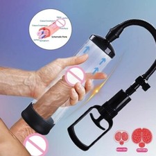 Vacuum Penis Pump for Beginners Male Penile Erection Enlargement Enhancment ED