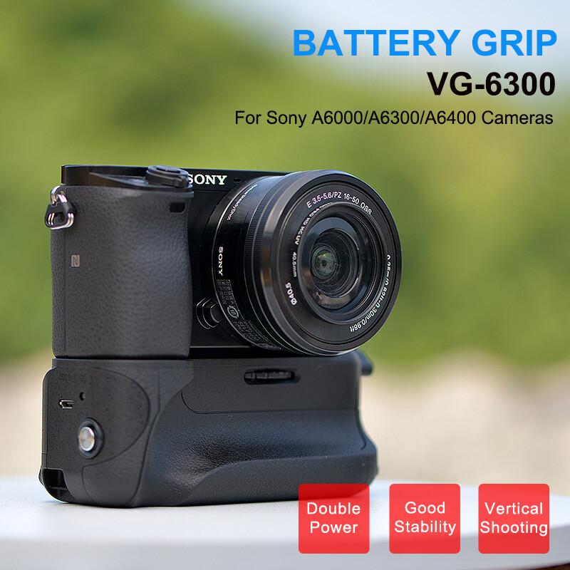 VG-A6300 Vertical Battery Grip Handle Holder For Sony Alpha A6400