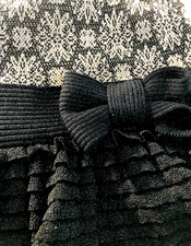 New RED VALENTINO Net a Porter KNITTED SHORT METALLIC Dress S / 6 - 8 UK BNWT