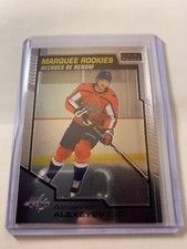 20-21 Alexander Alexeyev 174 OPC Washington Capitals OPC Platinum Marquee Rookie