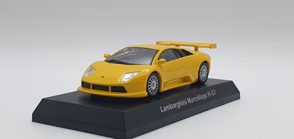 1/64 Kyosho LAMBORGHINI MURCIELAGO R-GT YELLOW diecast car model