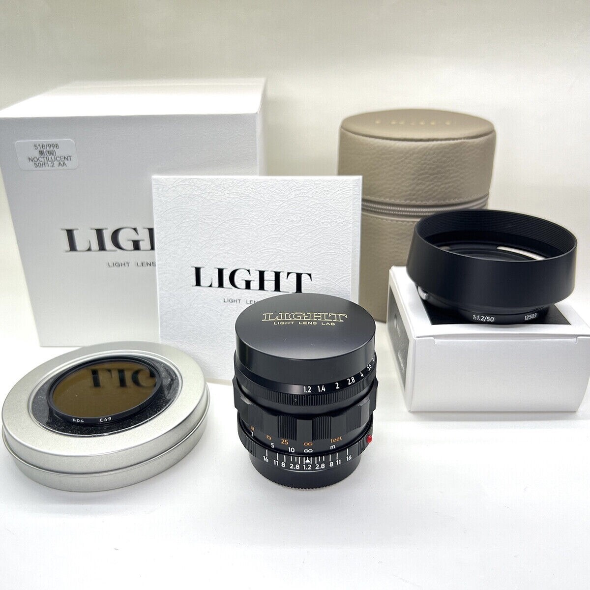 LIGHT LENZ LAB　M NOCTILUCENT 50mm f/1.2 The Equanimity Game - Light Lens Lab 50mm f/1.2 ASPH