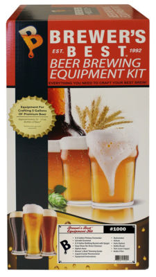 BREWER'S BEST  EQUIPMENT 5 Gallon Homebrew Starter Kit for Beer and Wine