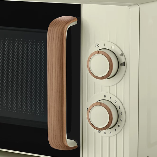 George Home GMM201WC-21 700w Microwave Oven Manual Control Scandi 17L Cream - Picture 2 of 5
