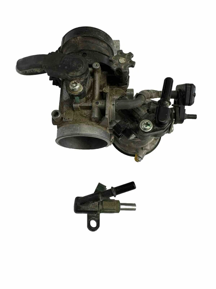 Kawasaki KX250F 2016 carrocería del acelerador con inyectores de combustible Foto 2 de 4