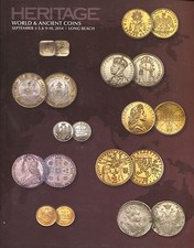 Heritage World & Ancient Coins Auction Catalog September 5 9-10 2014 Long Beach
