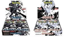 Pok mon Black Bolt White Flare Booster Box Japanese Set Box Factory WithShrink