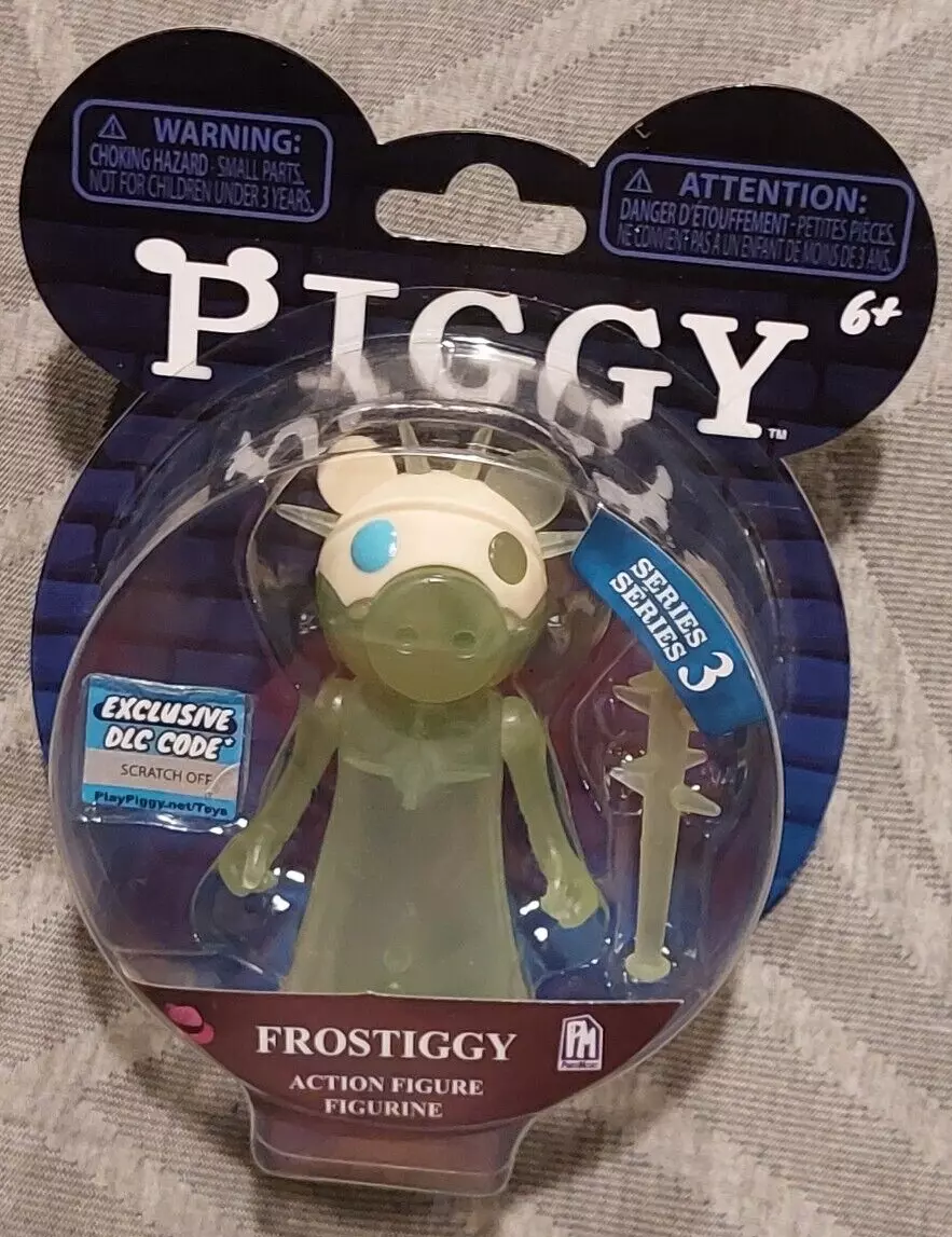 New Piggy Frostiggy Action Figure Series 3 Roblox Glow in the Dark