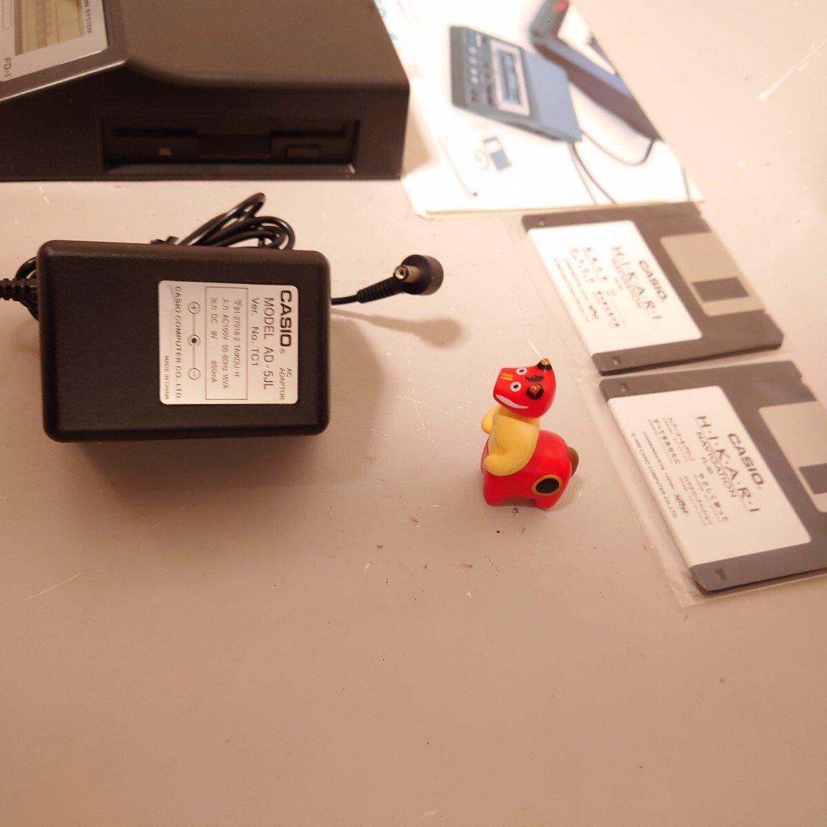 Casio FD-1 floppy disk midi player in original with Accessories