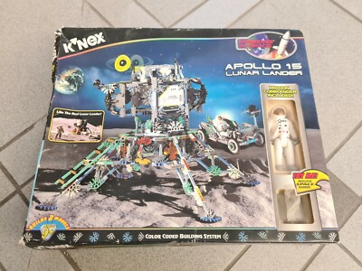K'Nex Apollo 15 Lunar Lander Space Missions Factory New Sealed