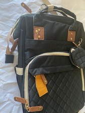 Brand New Diaper Bag Black With A Lot Zippers