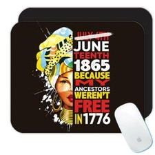 Gift Mousepad : African Woman Ancestors Juneteenth Ethnic Art Black Culture