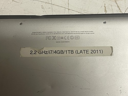 Apple MacBook Pro A1286 For Paris!!! - Afbeelding 4 van 6