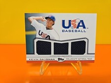 Kevin Gausman~2011 Topps USA Baseball Triple PATCH /240 TR-KG