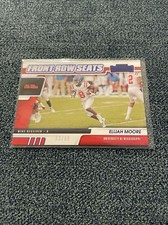 ELIJAH MOORE 2021 PANINI CONTENDERS DRAFT PICKS FRONt ROW SEAT BLUE /99 SSP