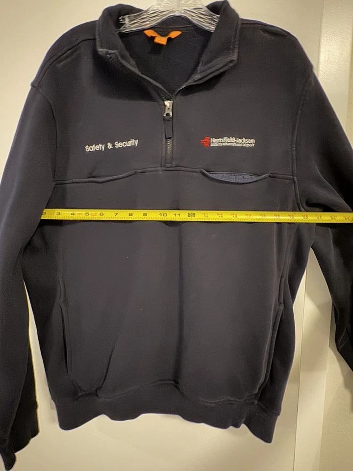 Hartsfield-Jackson Atlanta Int’l Airport Safety & Security Employee Jacket Sz L - Image 4 of 4