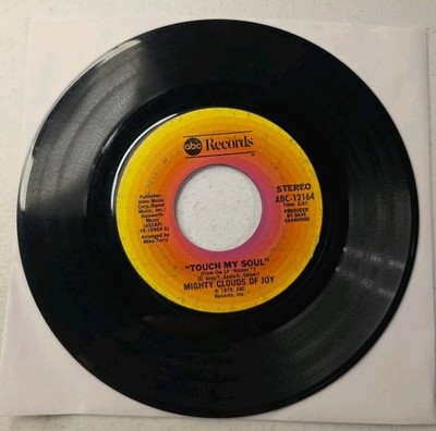 MIGHTY CLOUDS OF JOY: mighty high / touch my soul ABC 7'' Single 45 RPM