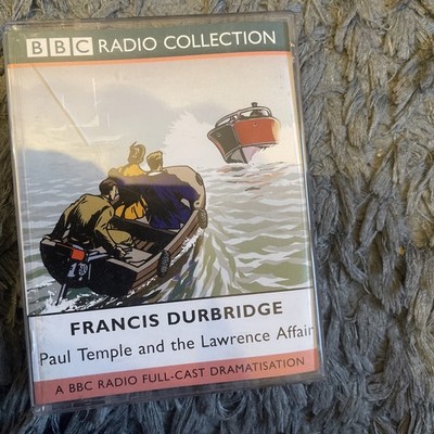 Audio Book FRANCIS DURBRIDGE Paul Temple and the Lawrence Affair on 2 x Cass NEW