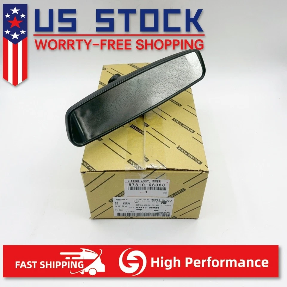 OEM New Inner Rear View Mirror Assy 87810-06080 For Toyota Tundra Lexus Ct200h Foto 2 de 4