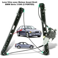 Newparts Mechanismus LèVe-Vitre Elektrisch Vorne Rechts FüR BMW 3Er E46