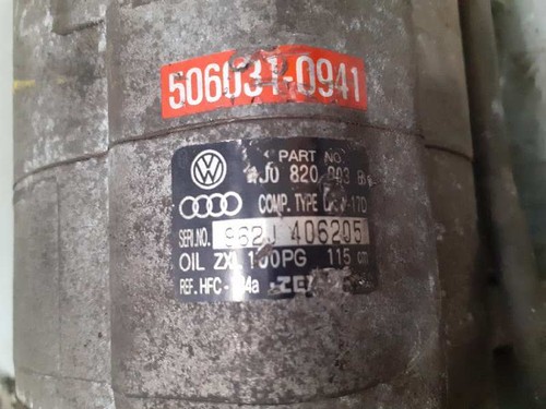 1J0820803B klimakompressor VOLKSWAGEN GOLF IV 1.8 T retop160460