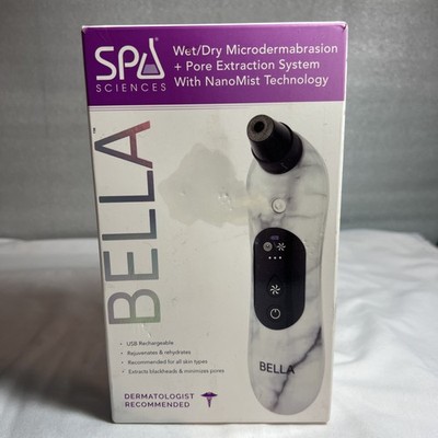 Spa Sciences - BELLA Microderm Pore Extractor & Nano Mister 3-in-1 Diamond Tip