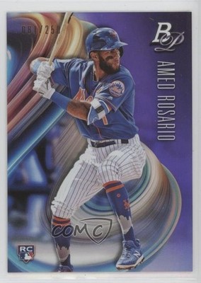 2018 Bowman Platinum Purple 81/250 Amed Rosario #82 Rookie RC lz7