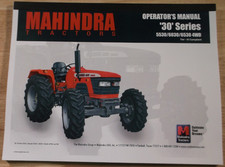 MAHINDRA 5530 6030 6530 4WD TRACTOR OPERATION & MAINTENANCE BOOK MANUAL