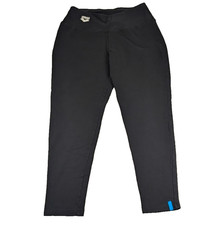Arena Swimming Warm Up Pants Size Large Black Sweat Pant Leggings