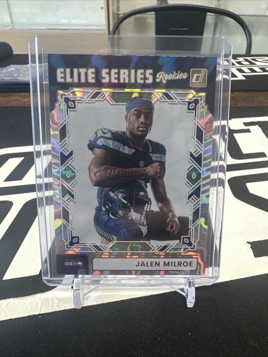 2025 Donruss Football JALEN MILROE ELITE SERIES Rookie RC Seattle