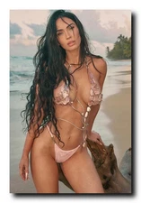 Megan Fox Celebrity Poster Hot Beauty Wall Art (a) 11x17" 24x36" 27x40"
