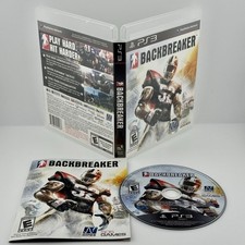Backbreaker (Sony PlayStation 3, 2010) CiB with Manual Tested and Working
