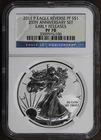 2011-P (PF70) Reverse Proof American Silver Eagle $1 ASE NGC - 25th Anniversary