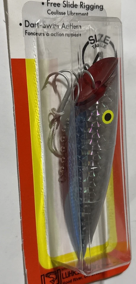 Luhr -Jenson J-Plug "The Original" #4 Silver Prism Lite / Blue Scale Foto 3 de 3