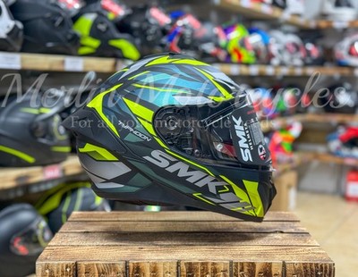 SMK TYPHOON RIVAL MA254C MOTORRADHELM - CHAMÄLEON - FREE DARK VISOR