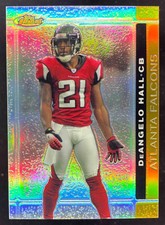 2007 Topps Finest Gold Refractors #92 DeAngelo Hall /50