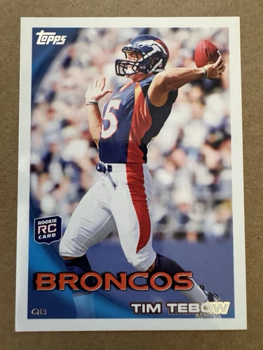 2010 Topps Tim Tebow RC #440 Throwing Variation