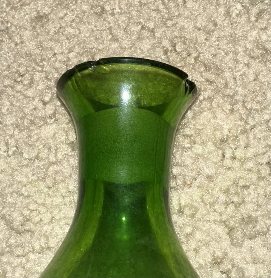 Vintage Farber Brothers Krome Kraft Cambridge Green Glass Ware. Set. Lot Of 12 - Image 4 of 4