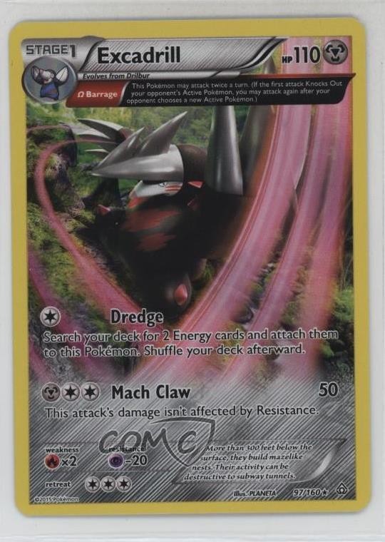 Excadrill Pokémon XY Primal Clash #97