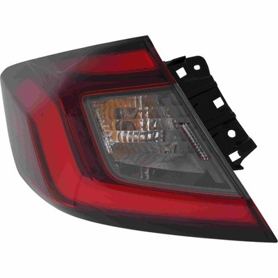 For Honda Civic 22-24 Passenger Side Outer Replacement Tail Light Standard Line