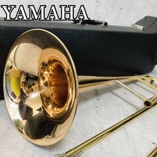 YAMAHA YSL-3530R Bb Tenor Trombone Used With Hard Case Mouthpiece