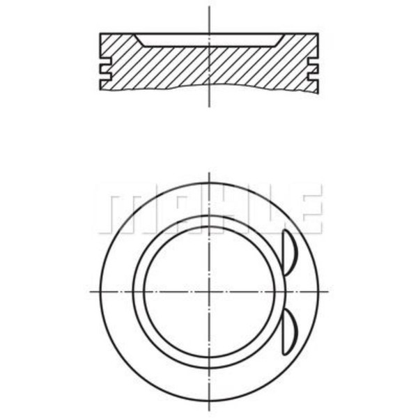 Mahle Kolben Passend FüR Opel Omega B V94 2.0 16V Vectra J96 2.0I 21 22 23 85-image
