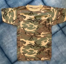 VTG 90s Sasquatch Shirt Men M Camo Realtree Hunt Skate Streetwear Single Stitch